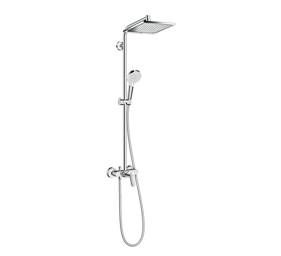 Душевая система HANSGROHE Crometta E 240 1jet Showerpipe 27284000