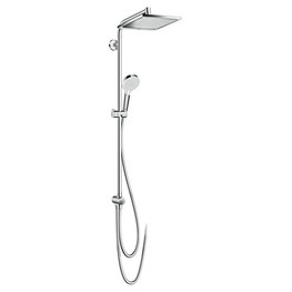 Душевая система HANSGROHE Crometta Е 240 1jet Showerpipe Reno Ecosmart 27289000