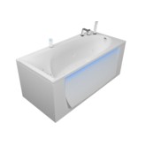 Акриловая ванна Aquatika Kinetika Basic 170x80 с гидромассажем