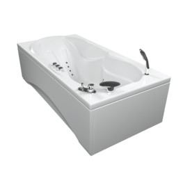 Акриловая ванна Aquatika Atlantis Sensa 180x90 с гидромассажем