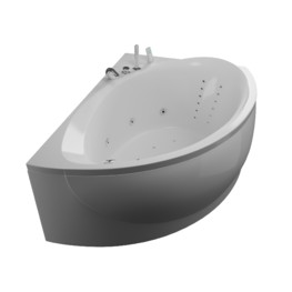 Акриловая ванна Aquatika Alternativa Basic 170x120 R с гидромассажем