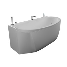 Акриловая ванна Aquatika Renessans Basic 170x80 с гидромассажем