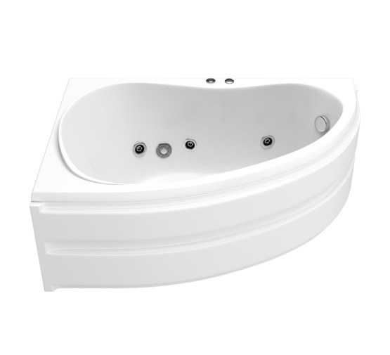 Акриловая ванна BAS Алегра 150x90 L