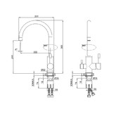 Смеситель для кухни IDDIS Kitchen F KF10STJi05