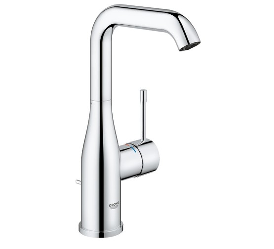 Смеситель для раковины Grohe Essence New 32628001 с донным клапаном