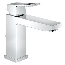 Смеситель для раковины Grohe Eurocube  23445000 с донным клапаном