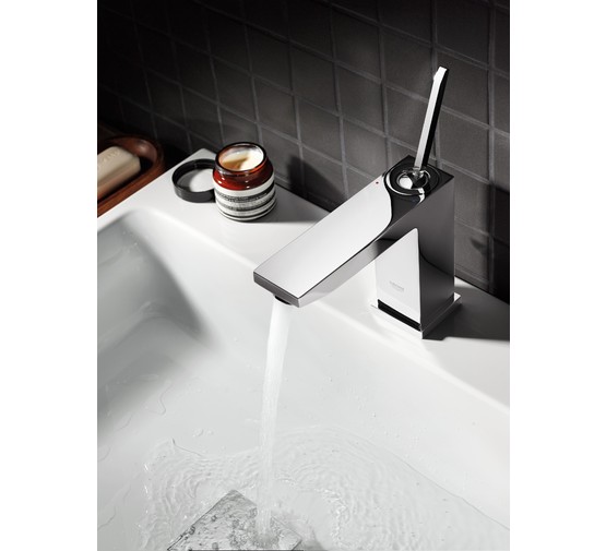 Смеситель для раковины Grohe Eurocube Joy 23657000 с донным клапаном