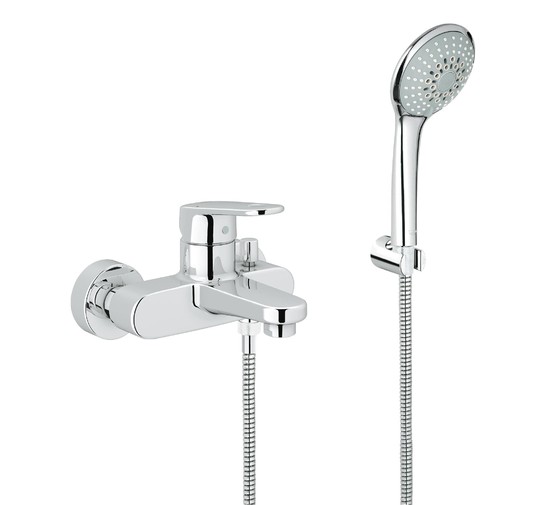 Смеситель для ванны GROHE Europlus II 33547002 с душевым гарнитуром