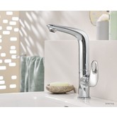 Смеситель для раковины Grohe Eurostyle 23718003 с высоким изливом и донным клапаном