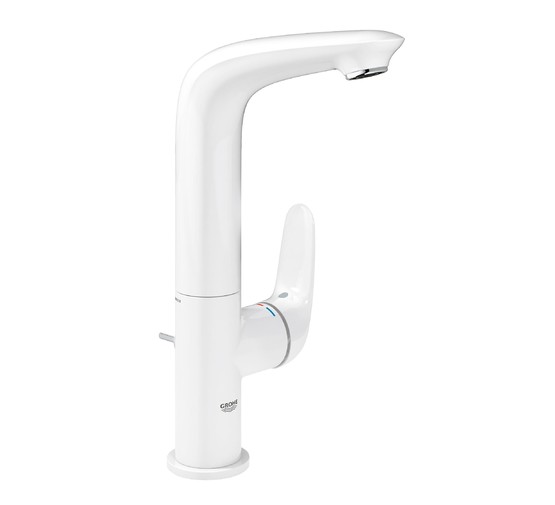 Смеситель для раковины Grohe Eurostyle 23718LS3 с высоким изливом и донным клапаном