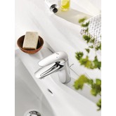 Смеситель для раковины Grohe Eurostyle 2015 Solid 23707003 с донным клапаном