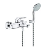 Смеситель для ванны GROHE Eurostyle 2015 33592003 с душевым гарнитуром