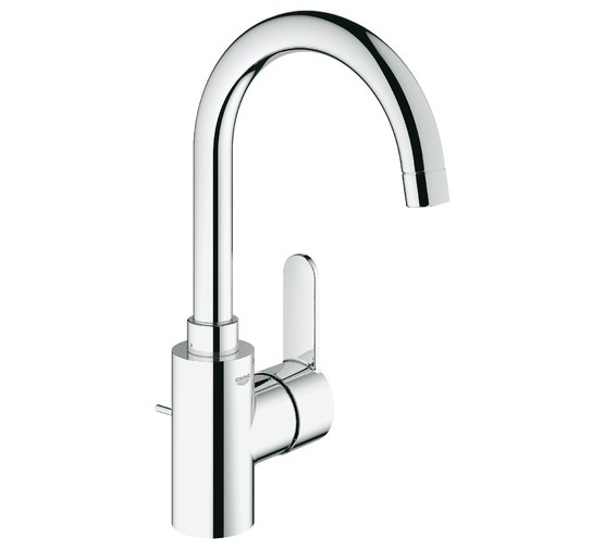 Смеситель для раковины Grohe Eurostyle Cosmopolitan 23043002 с высоким изливом и донным клапаном