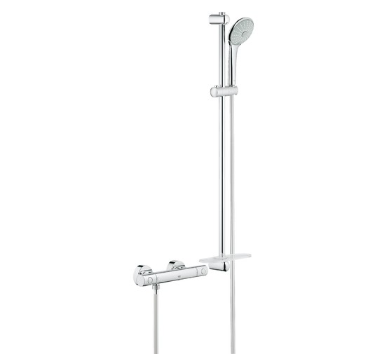 Смеситель для душа GROHE Grohtherm 1000 Cosmopolitan 34321002 с термостатом и душевым гарнитуром 900 мм