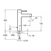 Смеситель для раковины Jacob Delafon Cuff E37303-CP