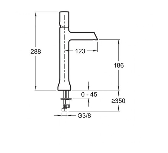 Смеситель для раковины Jacob Delafon Toobi E8960-CP