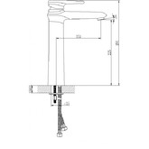 Смеситель для раковины Lemark Status LM4409C