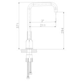 Смеситель для кухни Lemark Expert LM5073S хром матовый