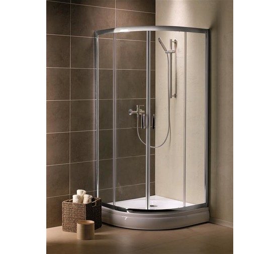 Душевой угол Radaway Premium Plus A80 800х800 хром,сатин стекло