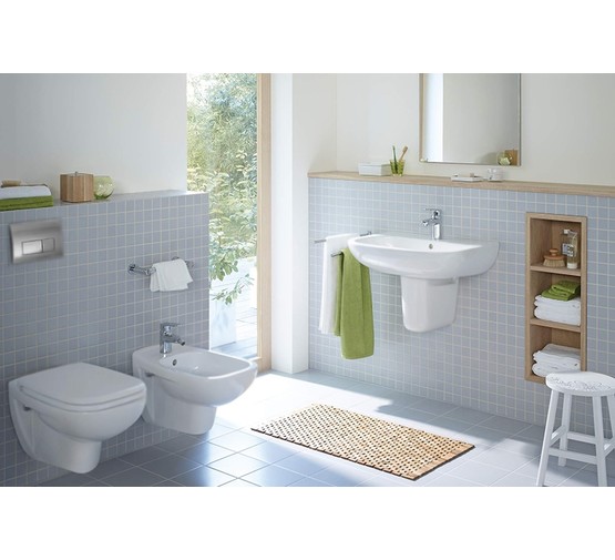 Унитаз подвесной Duravit D-Code 257009 безободковый сидение  микролифт