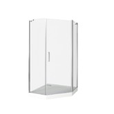 Душевой угол GOOD DOOR Pandora PNT-90-C-CH 900x900  хром + прозрачное стекло 