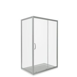 Душевой угол GOOD DOOR Infinity WTWSP-110-80-C-CH 1100x800 хром + прозрачное стекло 