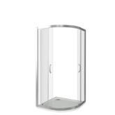 Душевой угол GOOD DOOR Infinity R-120-C-CH 1200x800  хром + прозрачное стекло 