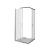 Душевой угол GOOD DOOR Infinity CR-80-C-CH 800x800  хром + прозрачное стекло 