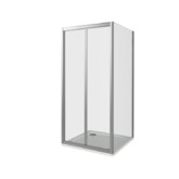 Душевой угол GOOD DOOR Infinity SDSP-100-C-CH 1000x800  хром + прозрачное стекло 