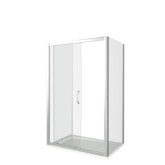 Душевой угол GOOD DOOR Latte WTWSP-110-80-C-WE 1100x800 белый,прозрачное стекло 