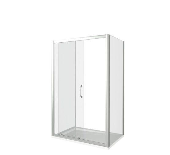 Душевой угол GOOD DOOR Latte WTWSP-120-90-C-WE 1200x900 белый,прозрачное стекло 