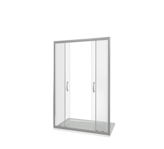 Душевая дверь GOOD DOOR Infinity WTW 130 хром, стекло прозрачное