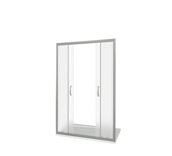 Душевая дверь GOOD DOOR Infinity WTW-TD 150 хром, стекло рифленое