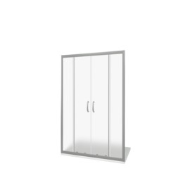 Душевая дверь GOOD DOOR Infinity WTW-TD 150 хром, стекло рифленое