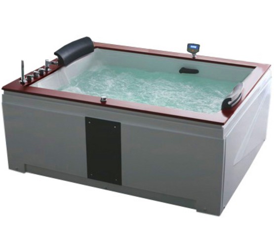 Акриловая ванна Gemy G9052-II K L 186x151 с гидромассажем