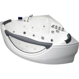 Акриловая ванна Gemy G9025-II K 155*155 с гидромассажем