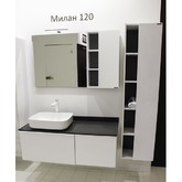 Комплект мебели Comforty Милан 120 см  белый 