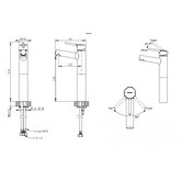 Смеситель для раковины Bravat Palase F1172217CP-A-RUS