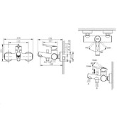 Смеситель для ванны Bravat Palase F6172217CP-01-RUS