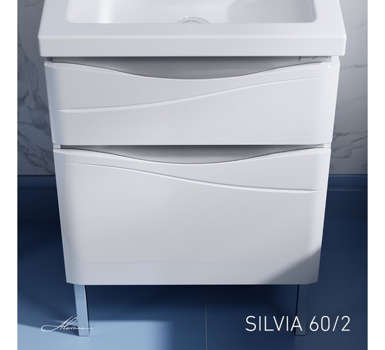 Комплект мебели ALAVANN Silvia 60 белый 