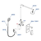 Душевая система Wasserkraft Aller A14131 со смесителем хром