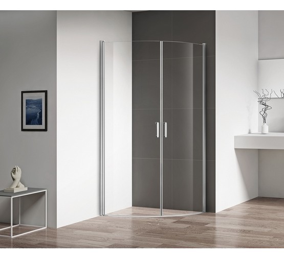 Душевой угол RGW Leipzig LE-54 900x900 хром,прозр.стекло 