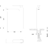 Смеситель для раковины Timo Torne 4311/00F хром