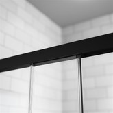 Душевой угол Radaway Idea Black KDD 800х1200 черный, прозрачное стекло