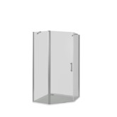 Душевой угол GOOD DOOR Mokka PNT-90-C-WE 900x900 белый,прозр. стекло 