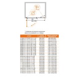 Душевая дверь Cezares Elena-B-11-30+60-C-Cr 90 хром прозрачное стекло 