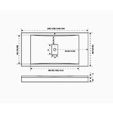 Душевой поддон Good Door Flow 1200x900 литьевой мрамор