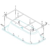 Каркас усиленный Cezares METAURO CORNER-MF