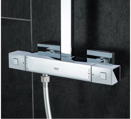 Душевая система Grohe Euphoria Cube System 230 26087000 термостат хром