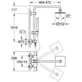 Душевая система Grohe Euphoria System 150 27932000 термостат хром